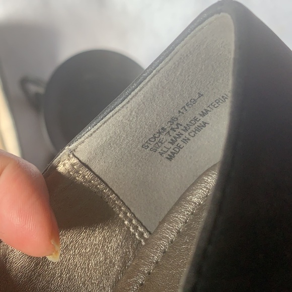 *Comfort View Charcoal Flats with tassels SZ.7 - Picture 5 of 8